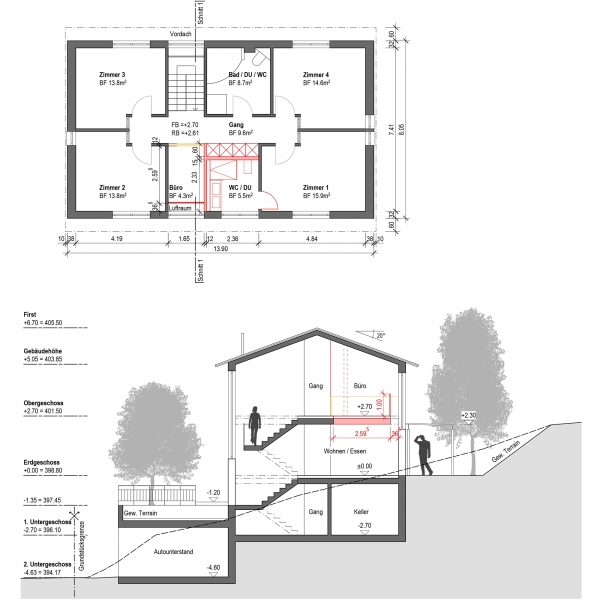 2014-08-19 14023 050 Obergeschoss, Schnitt